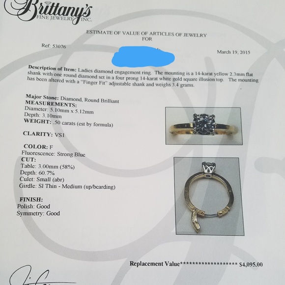 Jewelry - Engagement  ring